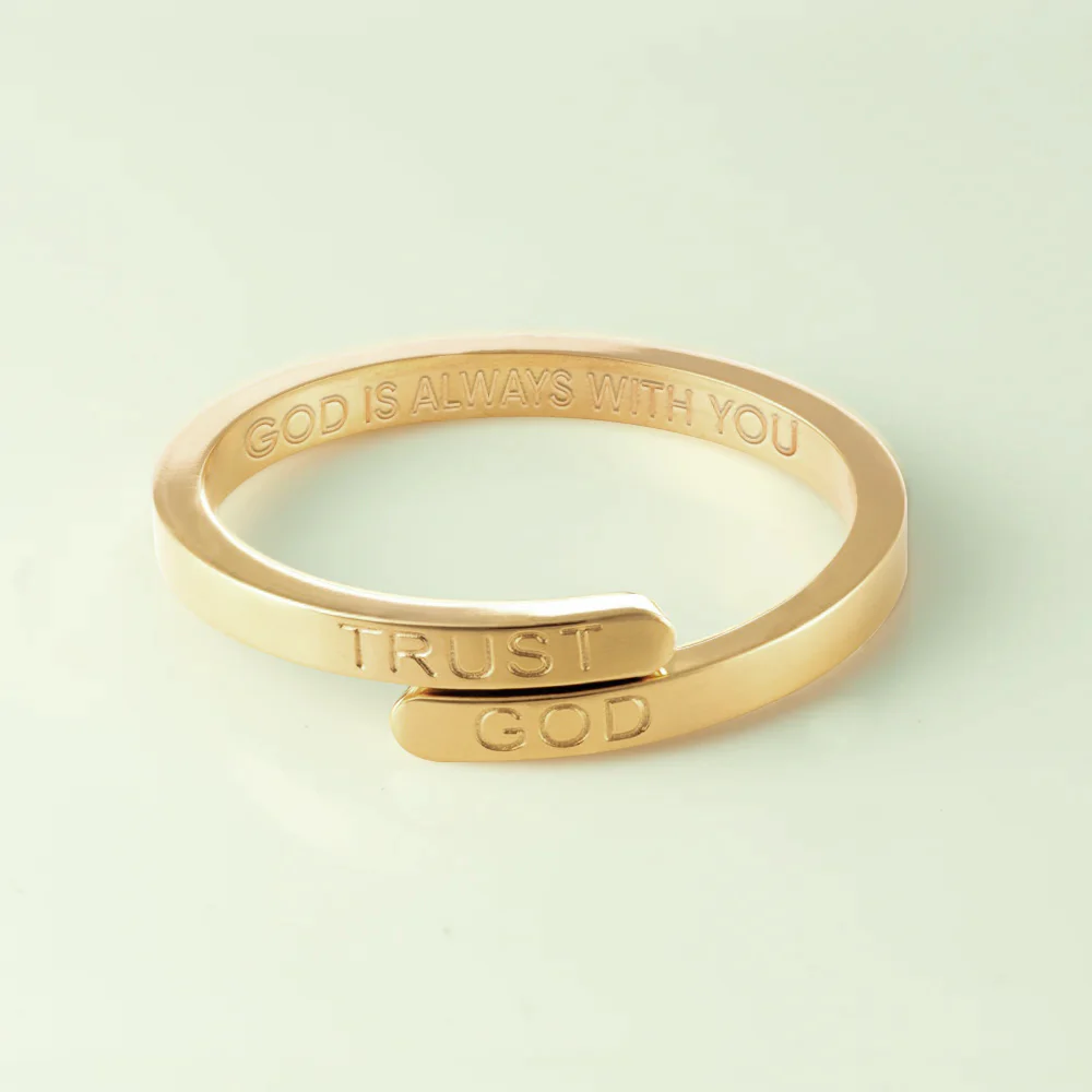 Trust God Ring